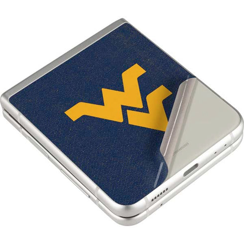 West Virginia University Basketball Galaxy Z Flip3 5G Skin